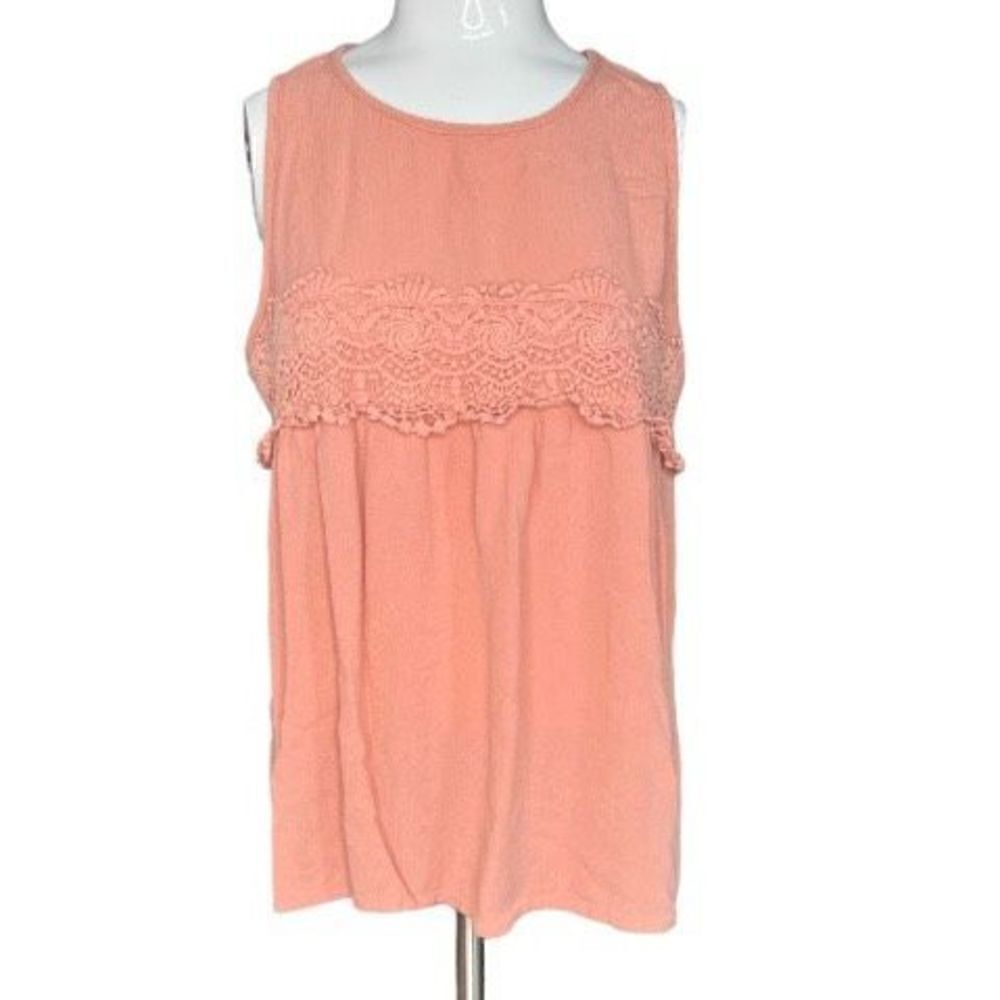 Xhilaration size XXL lace trim tank